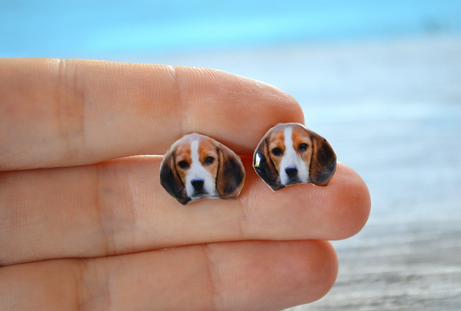 Beagle Earring Beagle Stud Dog Breed Earring Etsy