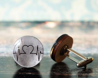 medical cufflinks , gift for doctor , doctor cuff links , med student gift , surgeon cufflinks