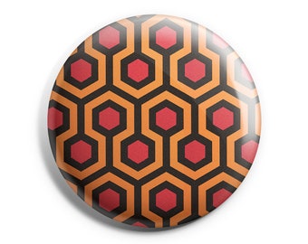 Shining "Red" Overlook Hotel (Badge, magnet & mirror)