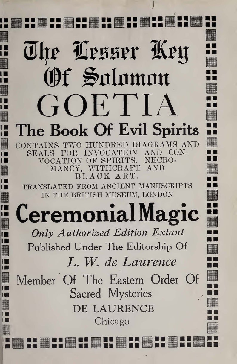Lesser key. Pale horse marianne raven. Гоэтия книга соломона. Lesser key. The lesser key of solomon.