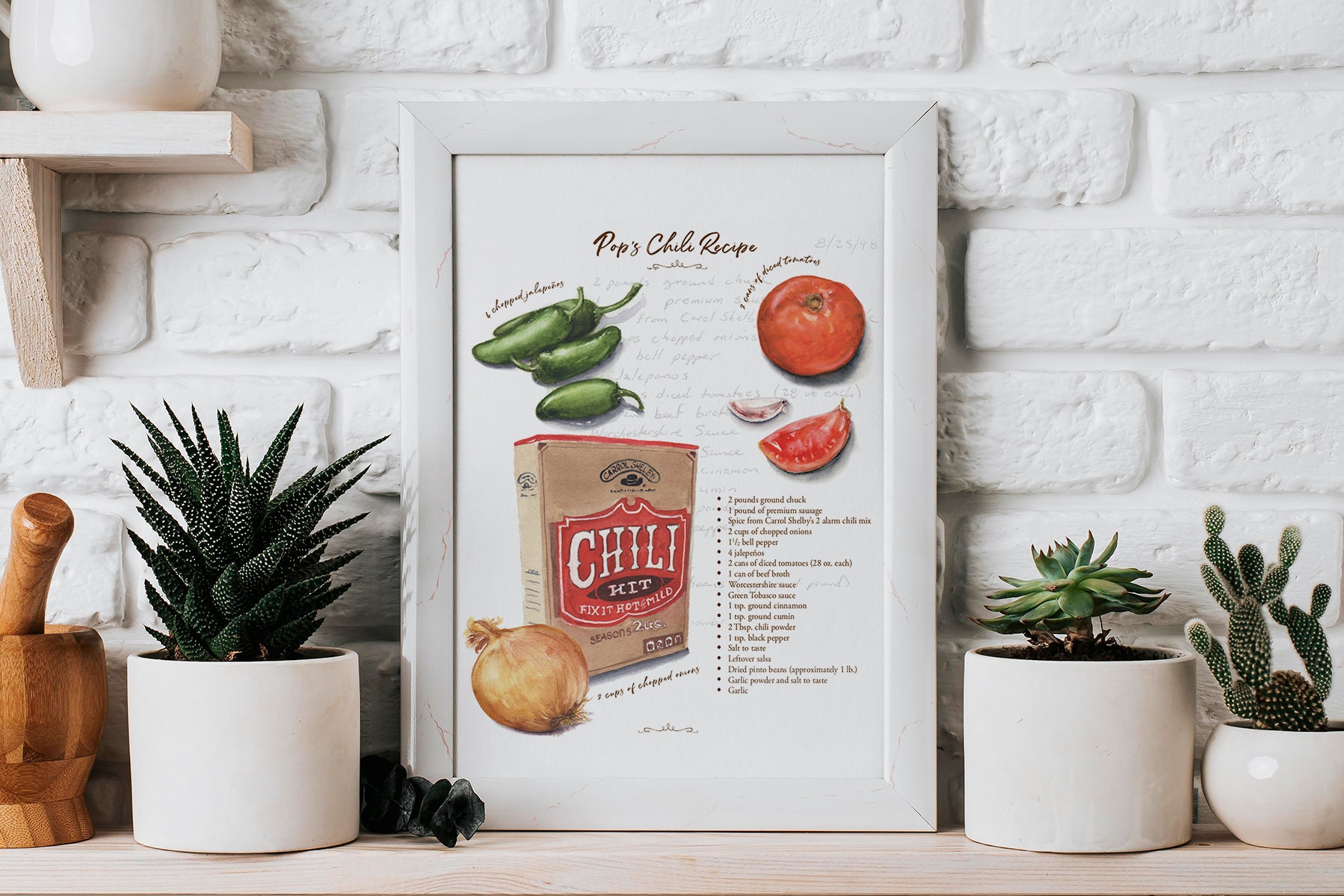 Mexican Food Watercolor Clipart - Mexican Food Instant Digital Download ...
