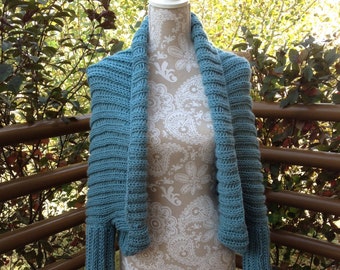 Sweater Shrug - a loom knit pattern