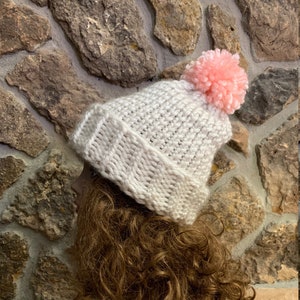 Mount Princeton Hat  --  a loom knit pattern