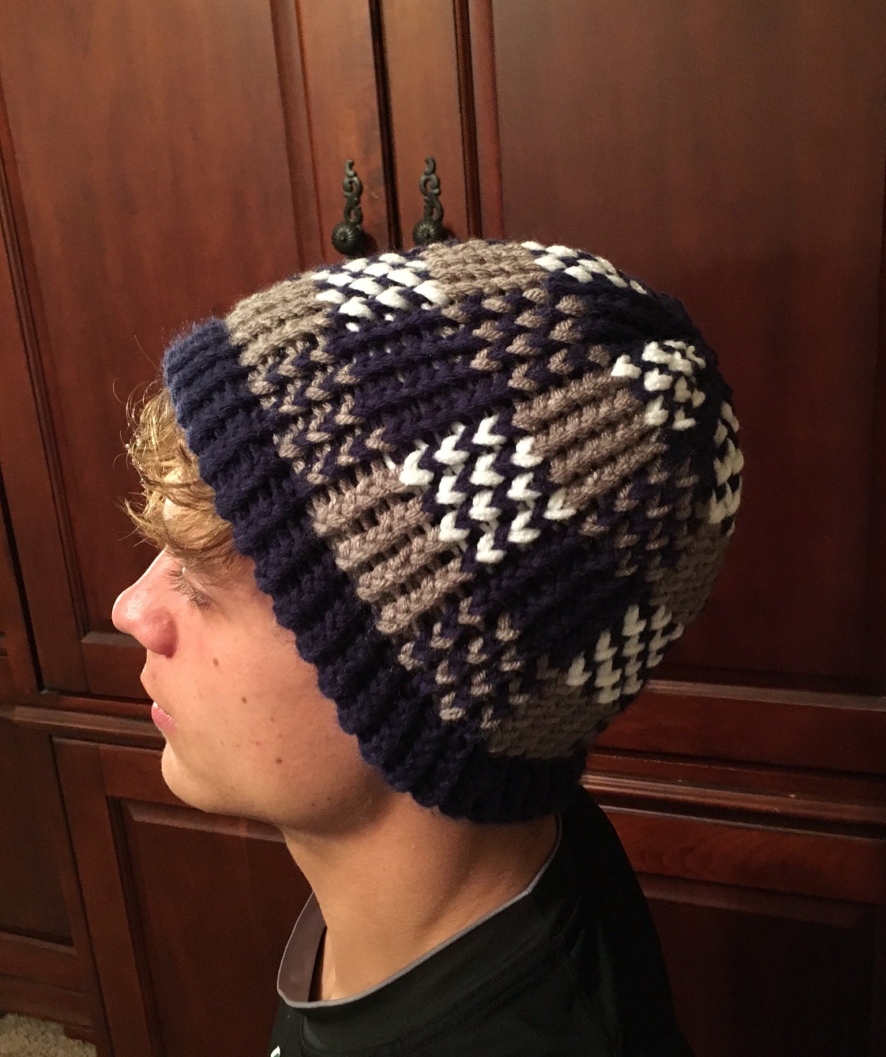 How to make a Beanie Hat with a Round Knifty Knitter Loom 