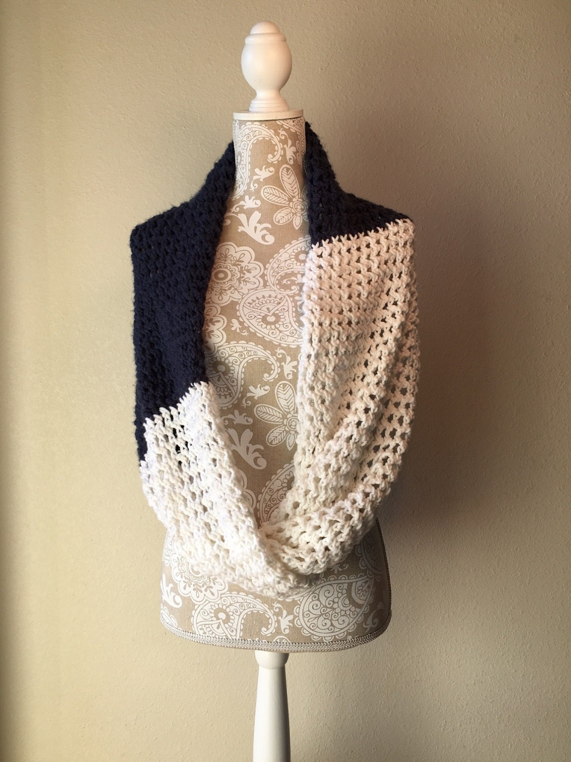 Santa Fe Scarf, Shawl, or Stole - a loom knit pattern