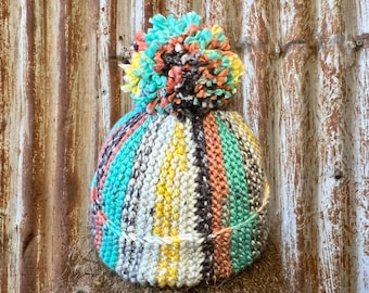 Lainey's Hat -- a loom knit pattern