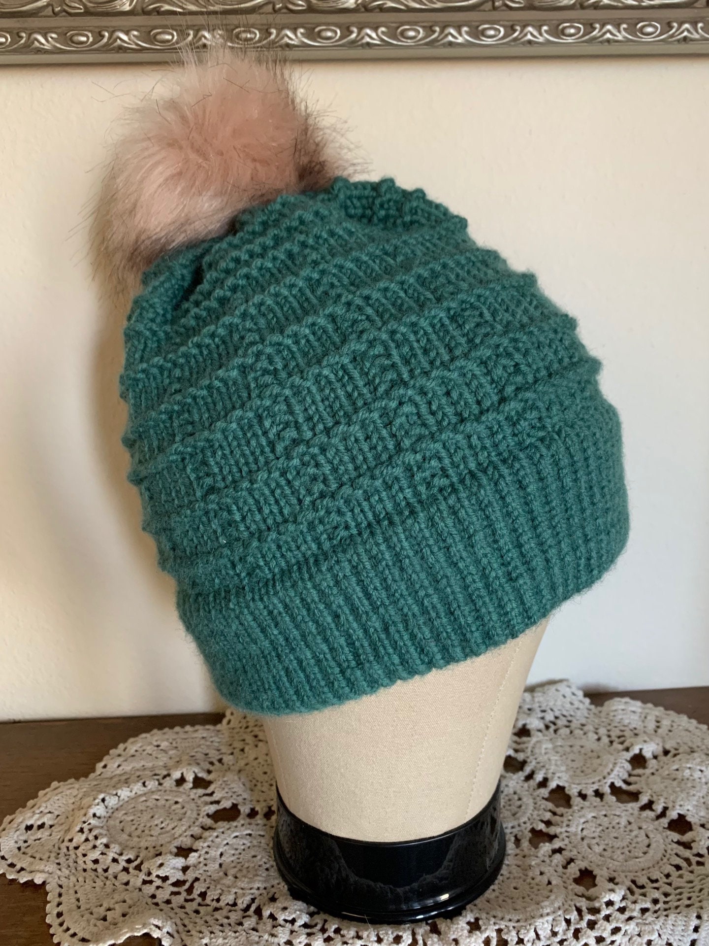 Easy Knitting Loom Hat ⋆ The Stuff of Success