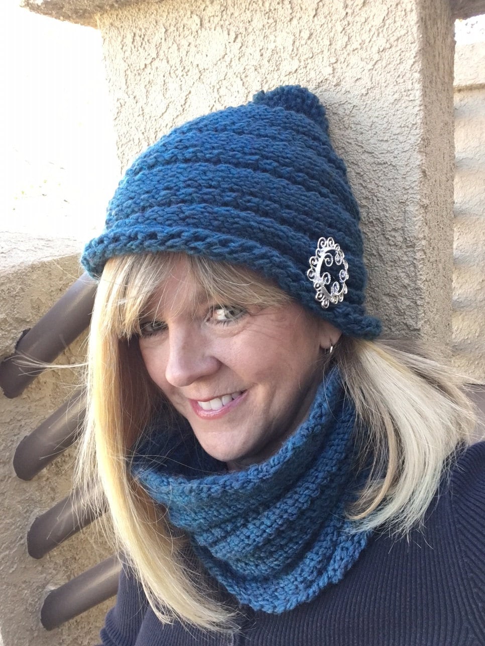 One Row Hat - a loom knit pattern