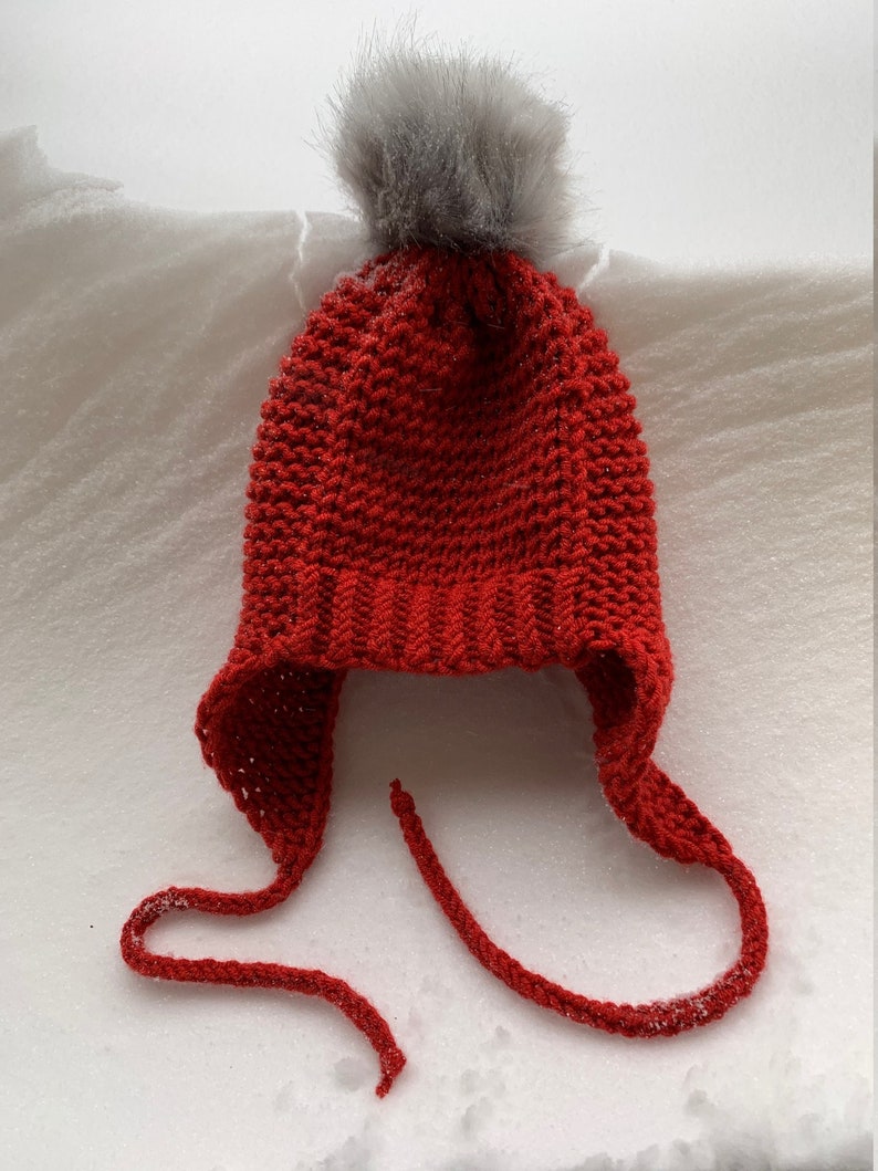 Redstone Earflap Hat -- a Loom Knit Pattern - Etsy