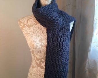 Irish Spring Scarf  --  a loom knit pattern