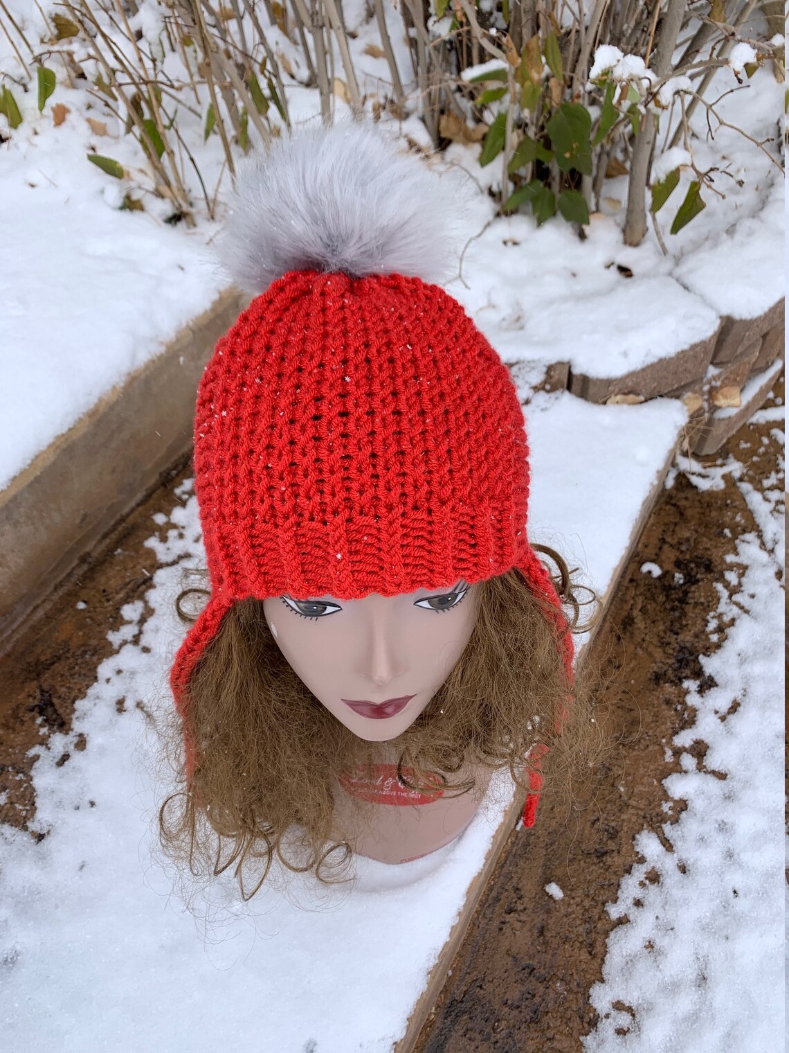 Redstone Earflap Hat -- a Loom Knit Pattern - Etsy