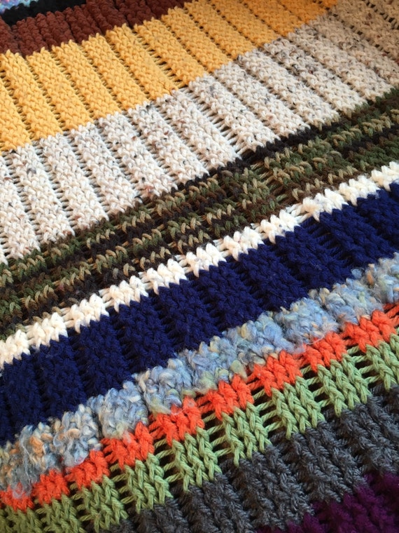 One Row Scrapghan A Loom Knit Pattern One Row Scrapghan A Loom Knit Pattern