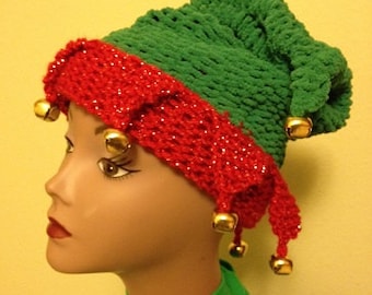 Elf Hat - a loom knit pattern