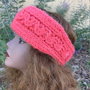 Woodacre Ear Wrap - a loom knit pattern