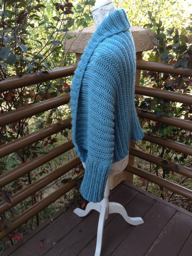 Sweater Shrug - a Loom Knit Pattern - Etsy