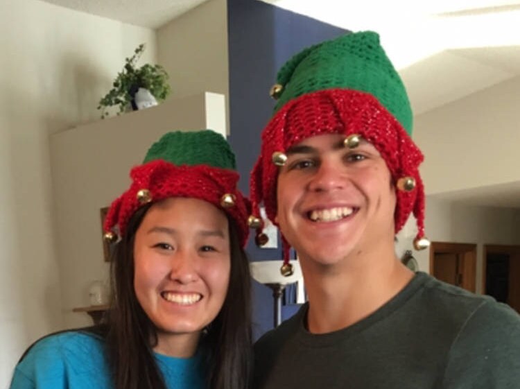 Elf Hat a Loom Knit Pattern Etsy