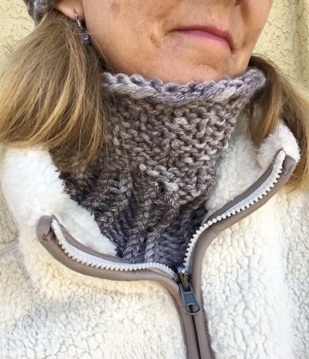 Cold Weather Cowl -- a Loom Knit Pattern - Etsy