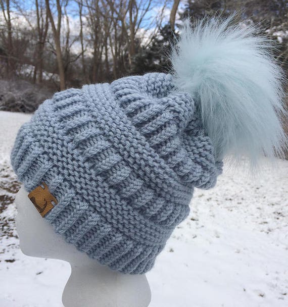 Brighton Beanie a loom knit pattern Etsy