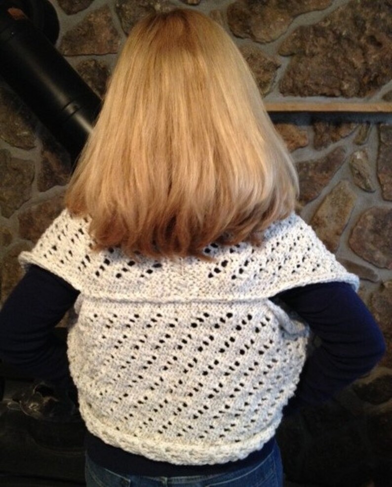 Shrug a Loom Knit Pattern Etsy UK