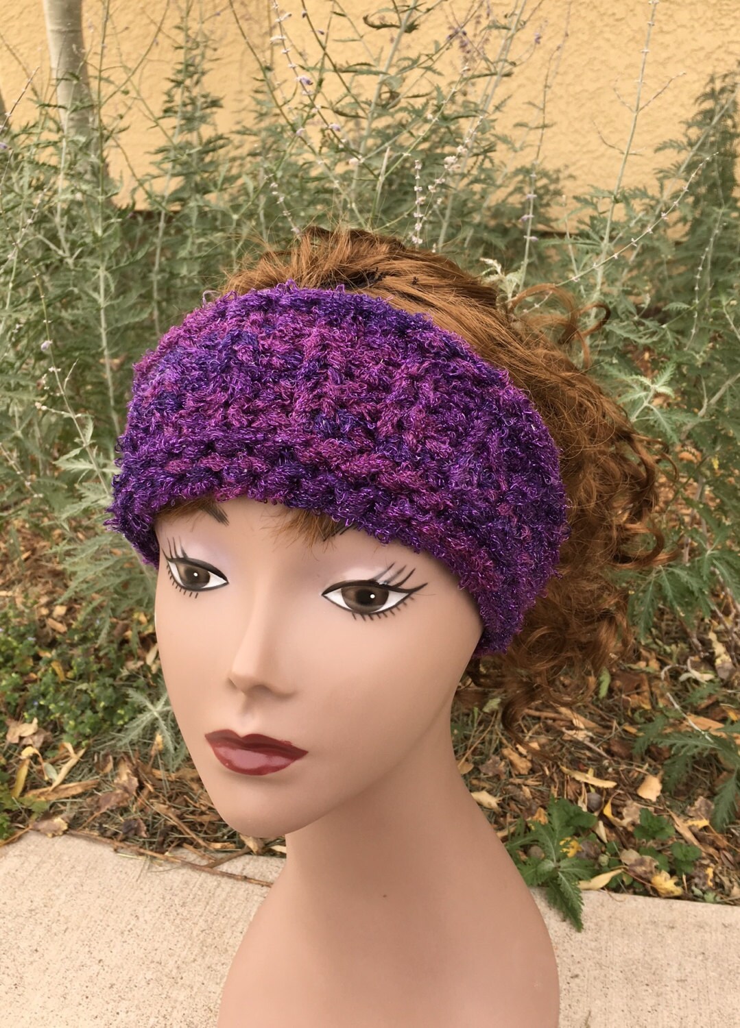 Loom Knit Headband and Super Scarf