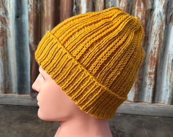 Pinehurst Hat -- a loom knit pattern