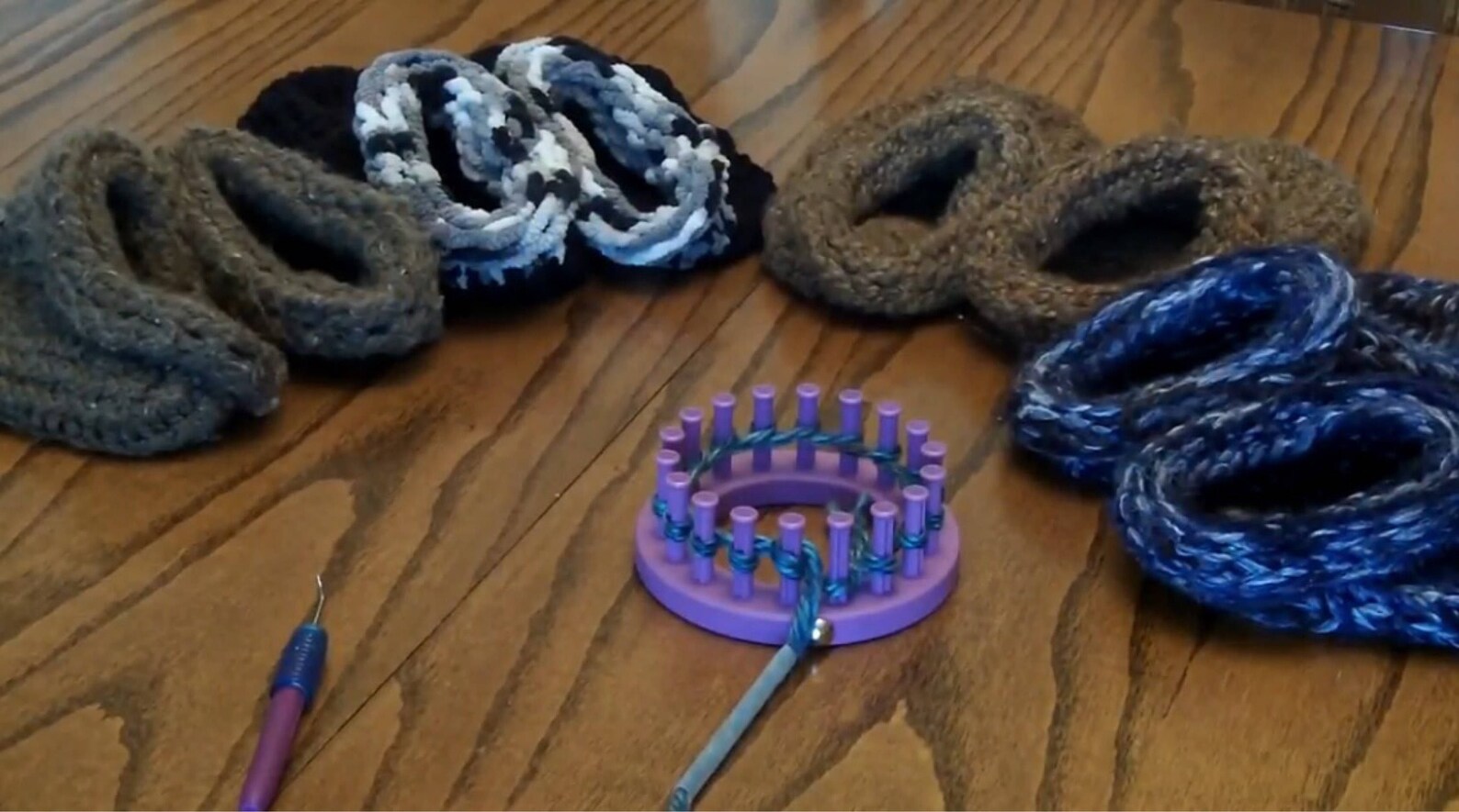 Clog Slippers a loom knit pattern Etsy