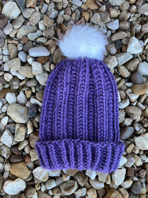 Alma Hat -- a Loom Knit Pattern UK