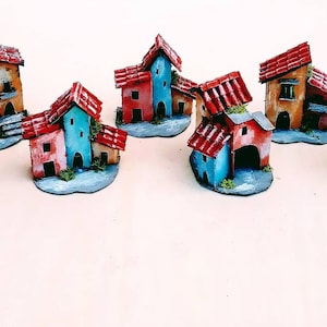 Nativity scene accessory - Sorrento houses
