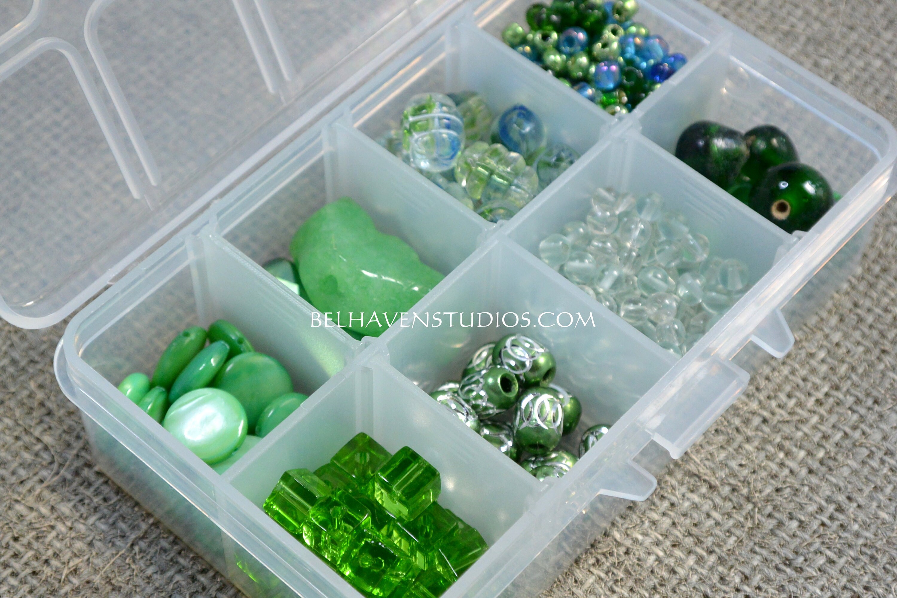 Bead kit Green mix loose beads Mix lot beads DIY bead kit Bead Etsy