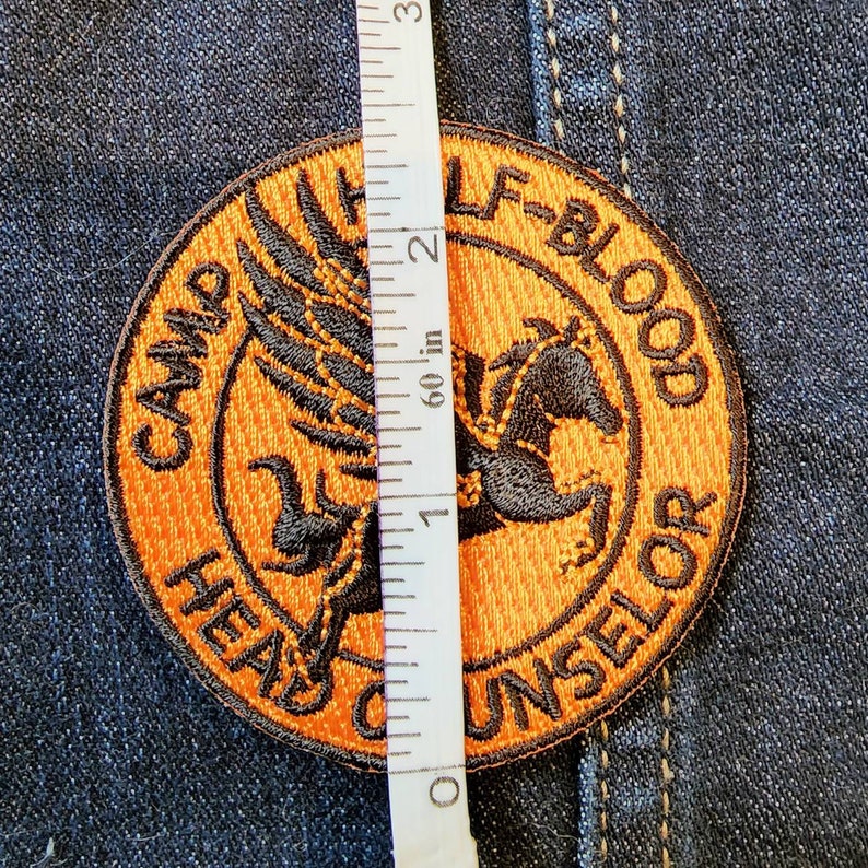 Camp Half Blood / Camp Jupiter 2.5in Embroidered Patches image 8