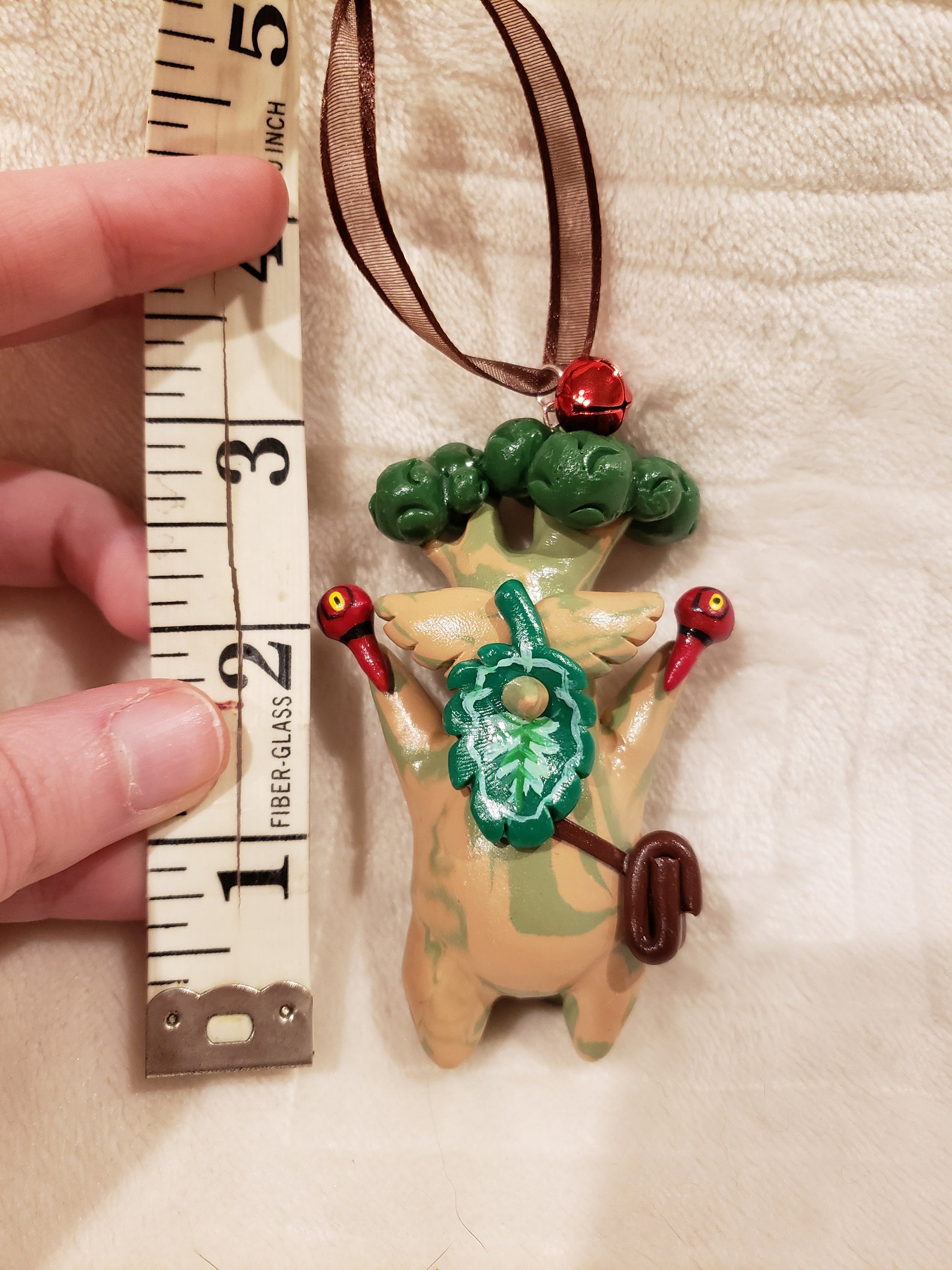 Forest Friend Christmas Ornaments With Bell MADE TO ORDER Etsy