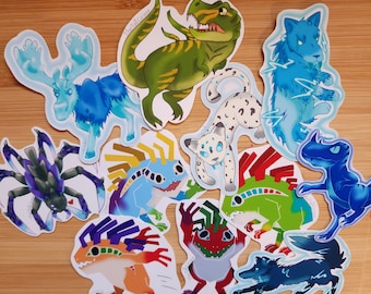 3in Warcraft Sticker Packs - 8, 9, 10 and 11 Packs