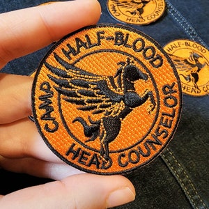 Camp Half Blood / Camp Jupiter 2.5in Embroidered Patches Camp Half-Blood