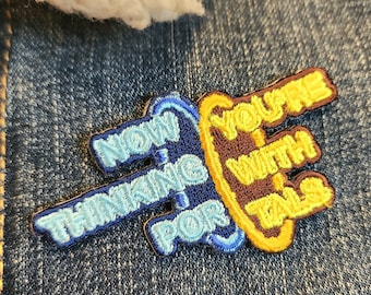 Now You're Thinking With Portals - 3in Embroidered Patch