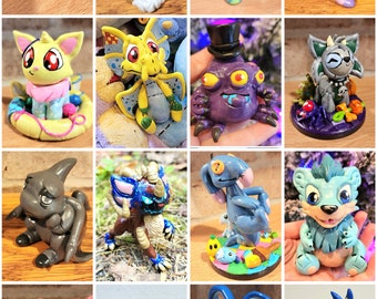 Custom Neopets Sculptures - DEPOSIT listing only!