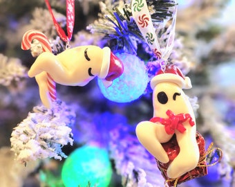 GLOW IN the DARK - Risqué Fresno Nightcrawler Holiday Ornaments! - Made to order