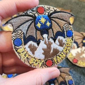 ACOTAR Inspired 2.5in-3in Embroidered Patches House of Wind Book Club, Bat Boys Fan Club, Hello Feyre Darling and Thorny P0rn Reader DISCOUNT Bat Boys