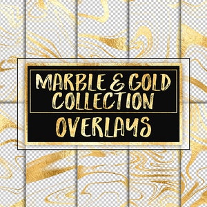 May include: A set of 10 digital overlays featuring marble and gold patterns. The overlays are perfect for adding a touch of luxury to your designs.
