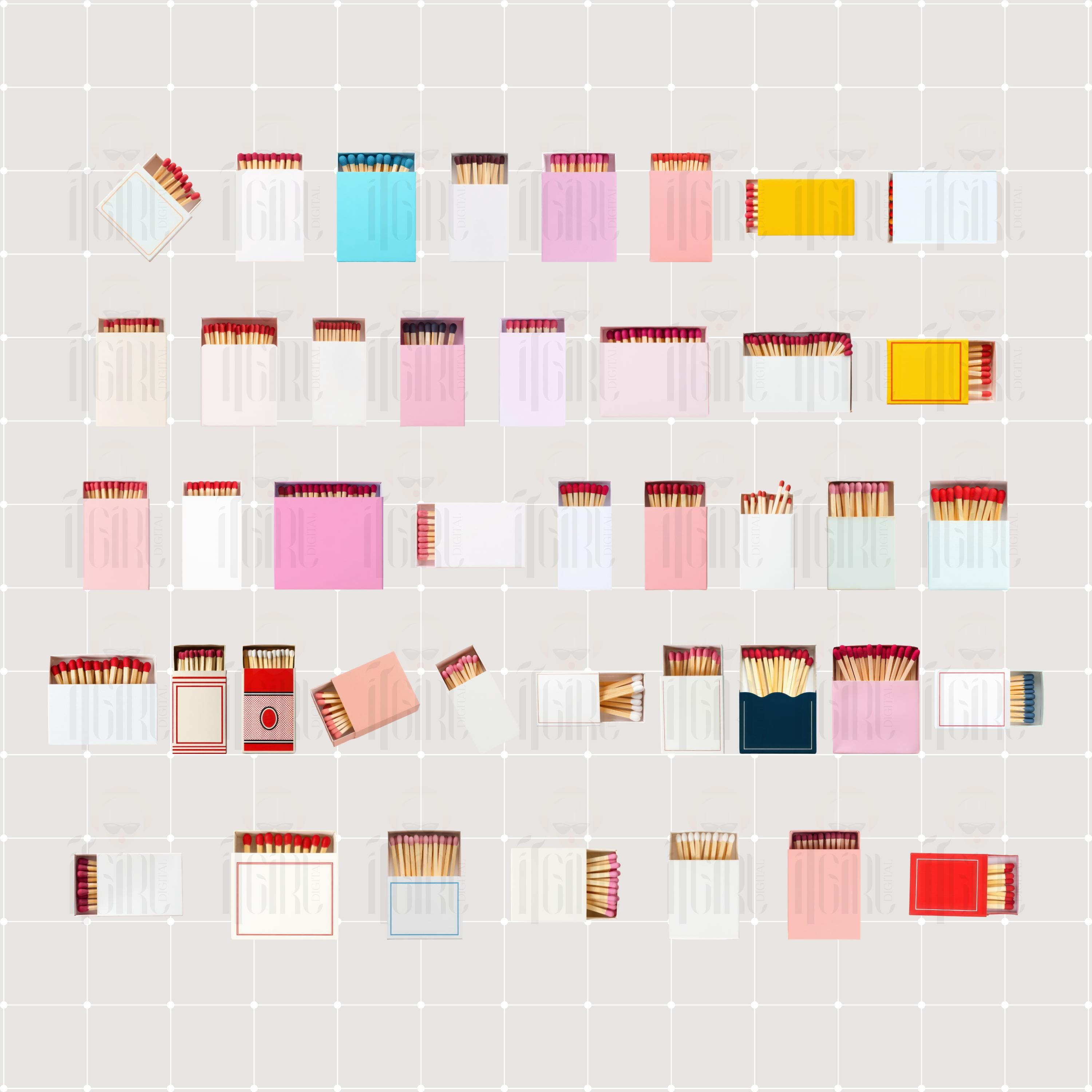 Blank Vintage Matchbox Clipart, Matches Clipart Matchbox Wall Art Blank ...