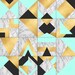 Marble Gold Foil Digital Paper Mint Luxury Gold Geometric | Etsy