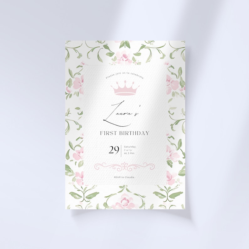 Grandmillenial Preppy Seamless Digital Paper, Cottagecore Watercolor Pastel Floral Patterns, Nursery Print, Preppy Stripes, Plaid image 5