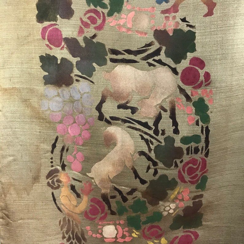 Arts and Crafts Textile Collectable Antique Textile Wall Etsy UK