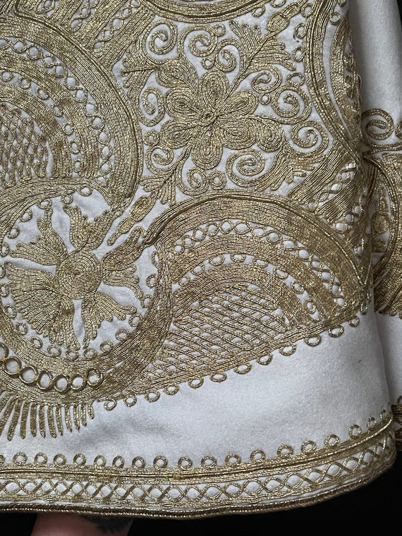 Antique Cape Traditional Ottoman Embroidered Cape Antique