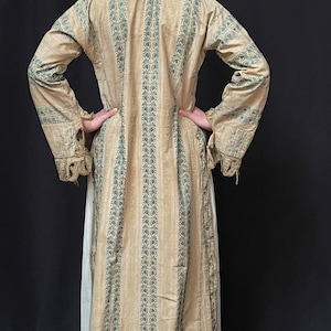 Antique Ottoman Silk Brocade Robe: Turkish Historical Costume - Etsy