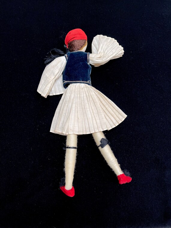 民族衣装人形 ギリシャ男性衣装人形 コレクター向け 民族衣装 衣装研究