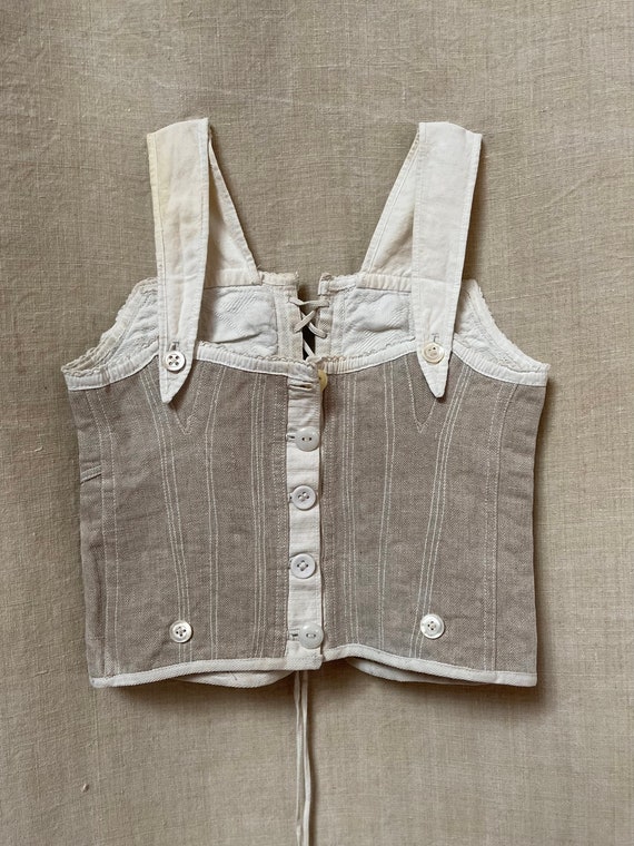 Child’s Liberty Bodice Corset 19th Century Underw… - image 1