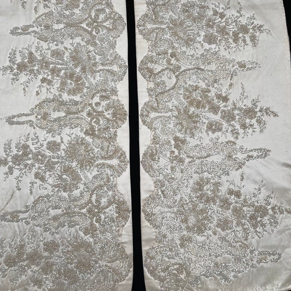 Beaded Fabric Etsy UK