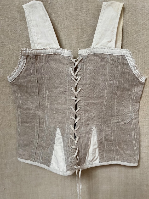 Child’s Liberty Bodice Corset 19th Century Underw… - image 5