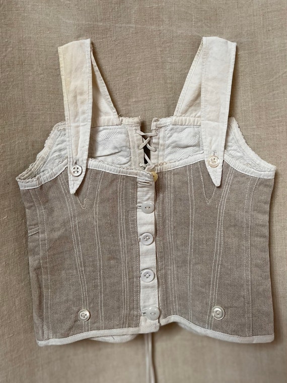 Child’s Liberty Bodice Corset 19th Century Underw… - image 7