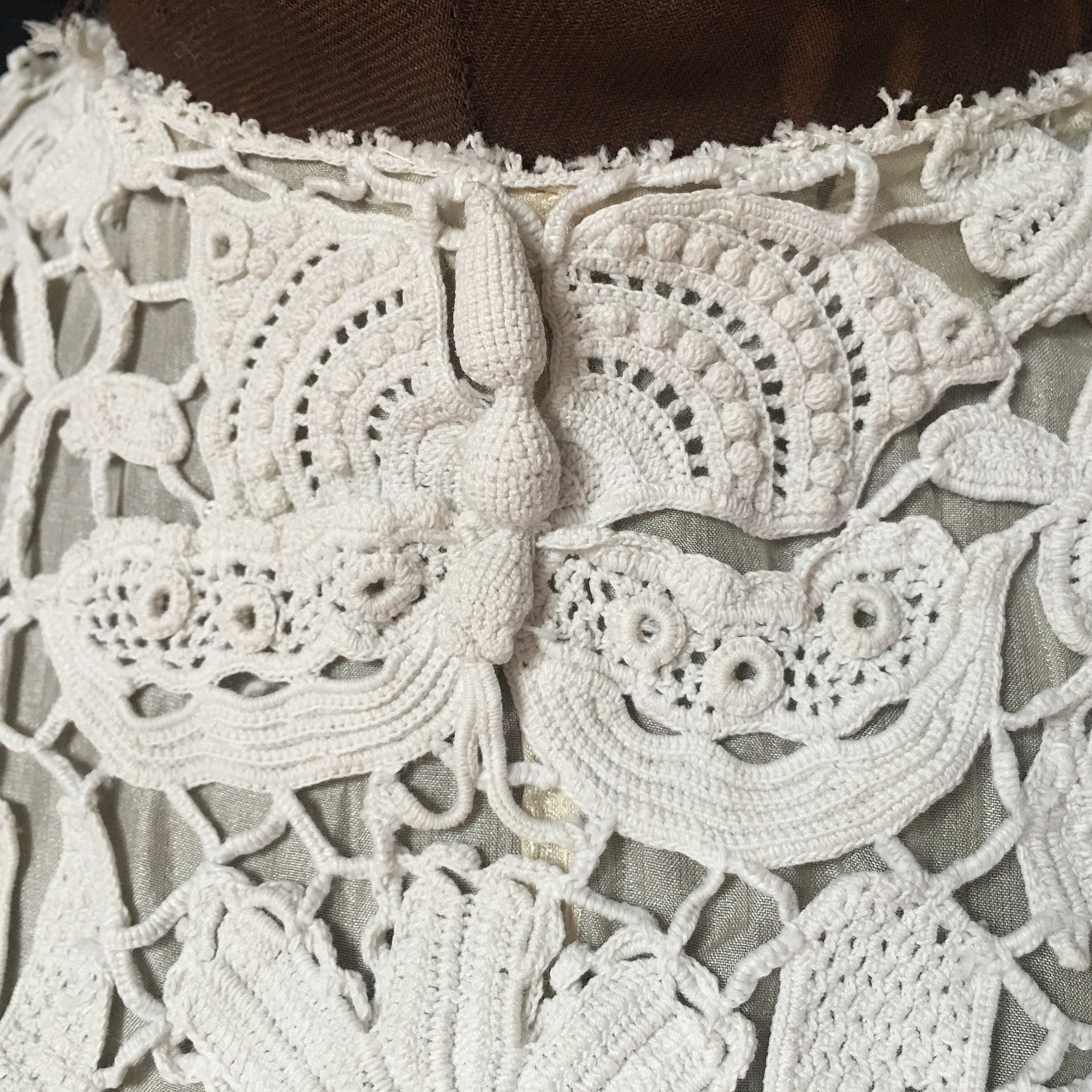 Irish Crotchet Lace Jacket Edwardian Crochet Jacket - Etsy